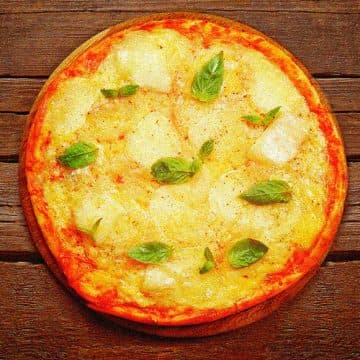 Pizza del menú